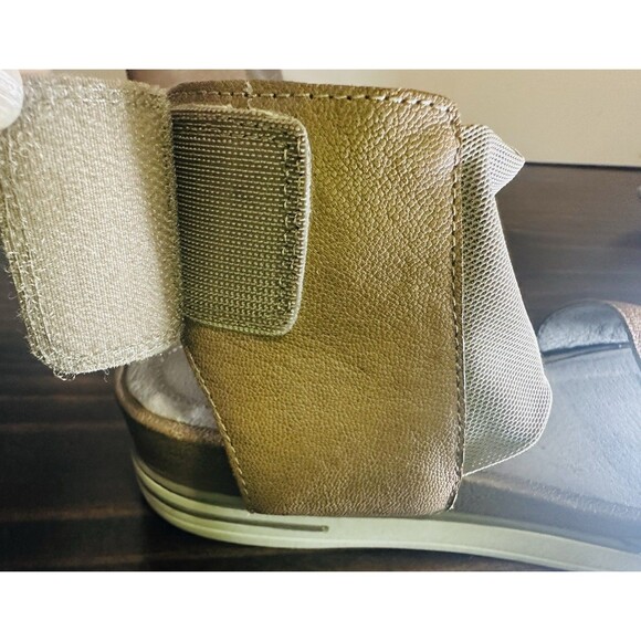 EILEEN FISHER Spree Sport Sandal Tan Platform Adjustable Ankle Strap Women's 8 - Picture 11 of 14